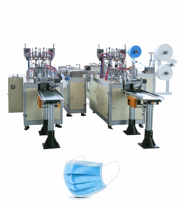 Automatic Face Masks Making Machine with 2 Output L